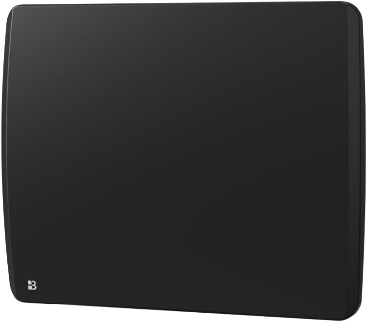 BESTHERM - Bestherm ARIA 1000W Elektrische Verwarming, Keramische Droge Inertie Vaste Radiator, Zwart