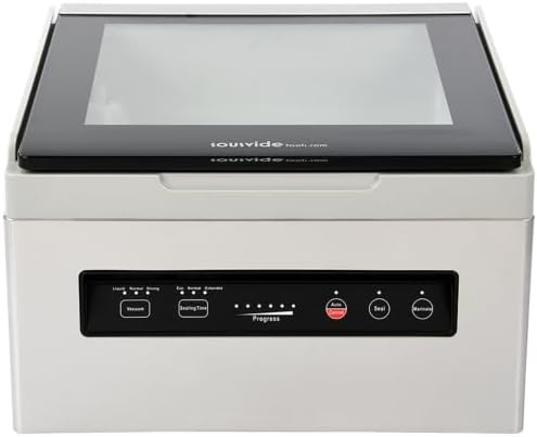 SousVideTools IV3.0 Chamber Vacuum Sealer, zwart en zilver [SVT-03003]