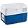 Mobicool MCF32 Electric Compressor Cooler Box 31L 12/24/230V Mini Fridge for Car, Truck, Boat, Motorhome and Socket, White/Blue