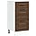 vidaXL Kitchen base cabinet Kalmar processed wood brown oak color - QUORE