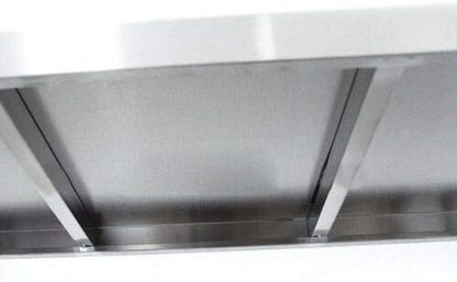 Staand Rek – Keukenrek – Opberger – Bergingrek – Metalen Rek – RVS 201 – 4 Planken – 120x40x150 cm – 50 kg Draagvermogen