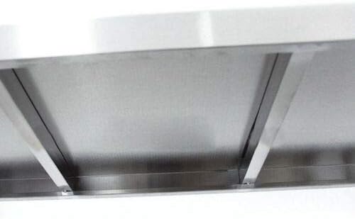 Stainless Steel Kitchen Rack Storage Hospitality Shelf Storage Rack Stainless Steel Rack Heavy Duty Shelf Kitchen Standing Shelf Shelves Horror Rack Wall Shelf Stat Rack Silver 120 x 40 x 150cm 4 Shelves - QUORE