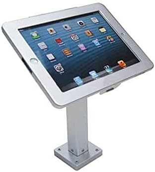 System-S Messe muurbeugel POS presentatie display houderarm muurbeugel met gebogen arm anti-diefstal afsluitbare houder voor iPad Air iPad 2 3 4