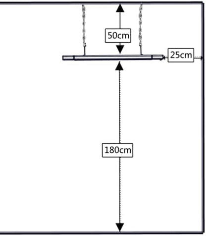 Aktobis Donkerstraler WDH-180DS - innovatieve donkerstraler ZONDER lichtopwekking van robuust materiaal met 2.400 watt !