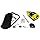 49 x 26.5 x 28.2 cm, Feeder Boat, Baitboat, Fishing Bait, Boat, RC Carp Fishing, Fish Finder, Wireless, Night Fishing, Fishing Bait, Bait Boat with Remote Control, GPS, Fishing, Bait, 500 m (Yellow) - QUORE