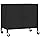 vidaXL Storage cabinet 60x35x56 cm steel black, storage cabinet, bookcase, cd/dvd cabinet, storage cabinets, bookcases, cd/dvd cabinets, dresser, sideboards, cabinet