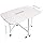 Folding Dining Table, Collapsible Stainless Steel Work Table, Kitchen Table, Drawer Table, Solid Multifunction, Foldable, Removable with 6 Universal Wheels, Load Capacity 100 kg, for - QUORE