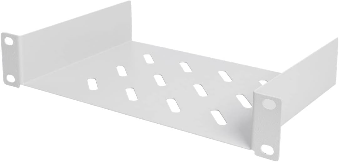DIGITUS 10-inch set - netwerkkast 9 U SOHO serie grijs - plank - contactdoosstrip - 8-poorts patchpaneel - 8-poorts gigabit switch