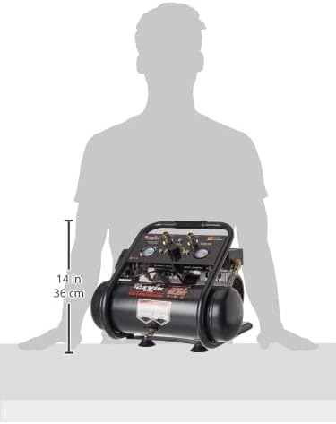 Compressor – Luchtcompressor – Stille Compressor – Olievrije Compressor – Draagbare Compressor – Onderhoudsvrij – Max 8 Bar Druk