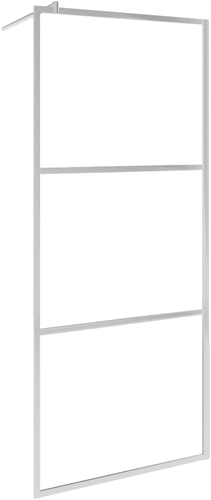 Douchewand – Walk-In Wand – Inloopdouchewand – Douchewand Panel – Badkamerscherm – 78-80 cm Verstelbaar – 5 mm ESG Veiligheidsglas
