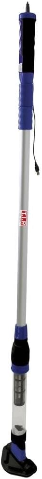 T.I.P. SWEEP 2000 30445 Zwembadstofzuiger, accu, telescoopsteel max. 2,1 m, twee borstelopzetstukken, looptijd 50 min, debiet 24 l/min, 9 watt, terugslagklep, gerichte verwijdering van vuildeeltjes