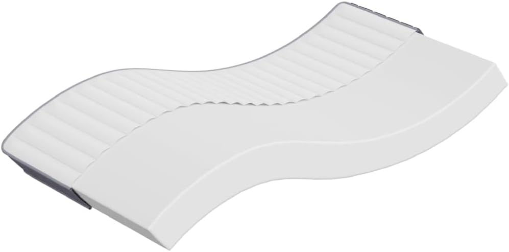 Schuimmatras – Eenpersoonsmatras – Eenpersoons Matras – Matras Schuimrubber – Foam Matras – Middelzacht – 100x200 cm – Afritsbare Wasbare Hoes