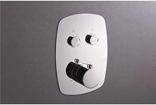 Thermostaat Douche Set – Douchekraan – Regendouche – Handdouche – Doucheset – Veiligheidsthermostaat 38°C – Extra Grote Regendouchekop 30x20 cm