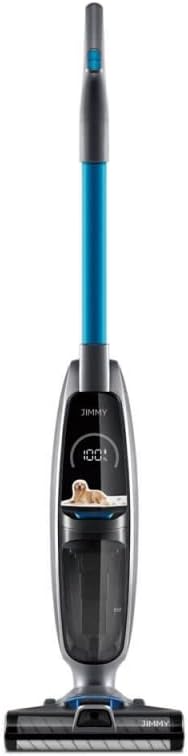Jimmy HW8 Draadloze stofzuiger voor verschillende oppervlakken, vermogen 220 W, reinigt en droogt met watercontrole, dubbele tank en smart led-display