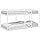 vidaXL Stapelbed zonder matras 80x200 cm staal wit, bedframe, bedbodem, slaapkamermeubilair, hoogslaper, stapelbedframe, laag stapelbedframe