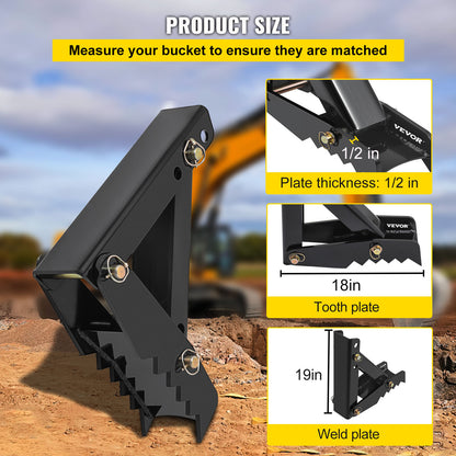 Graafmachine-vinger – Graafmachine-duim – Graafbak-vinger – Minigraver-vinger – Tractor-vinger – Zwart staal – Verstelbaar bolt-on ontwerp – 12,7 mm dik staal