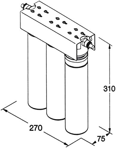 Waterfiltersysteem Voor Thuis – Drinkwaterfilter – Waterfilter – Kraanfilter – Aanrechtfilter – Inclusief Chroomkraan En Aansluitset – 5 Micron Voorfilter En Ultrafiltratie