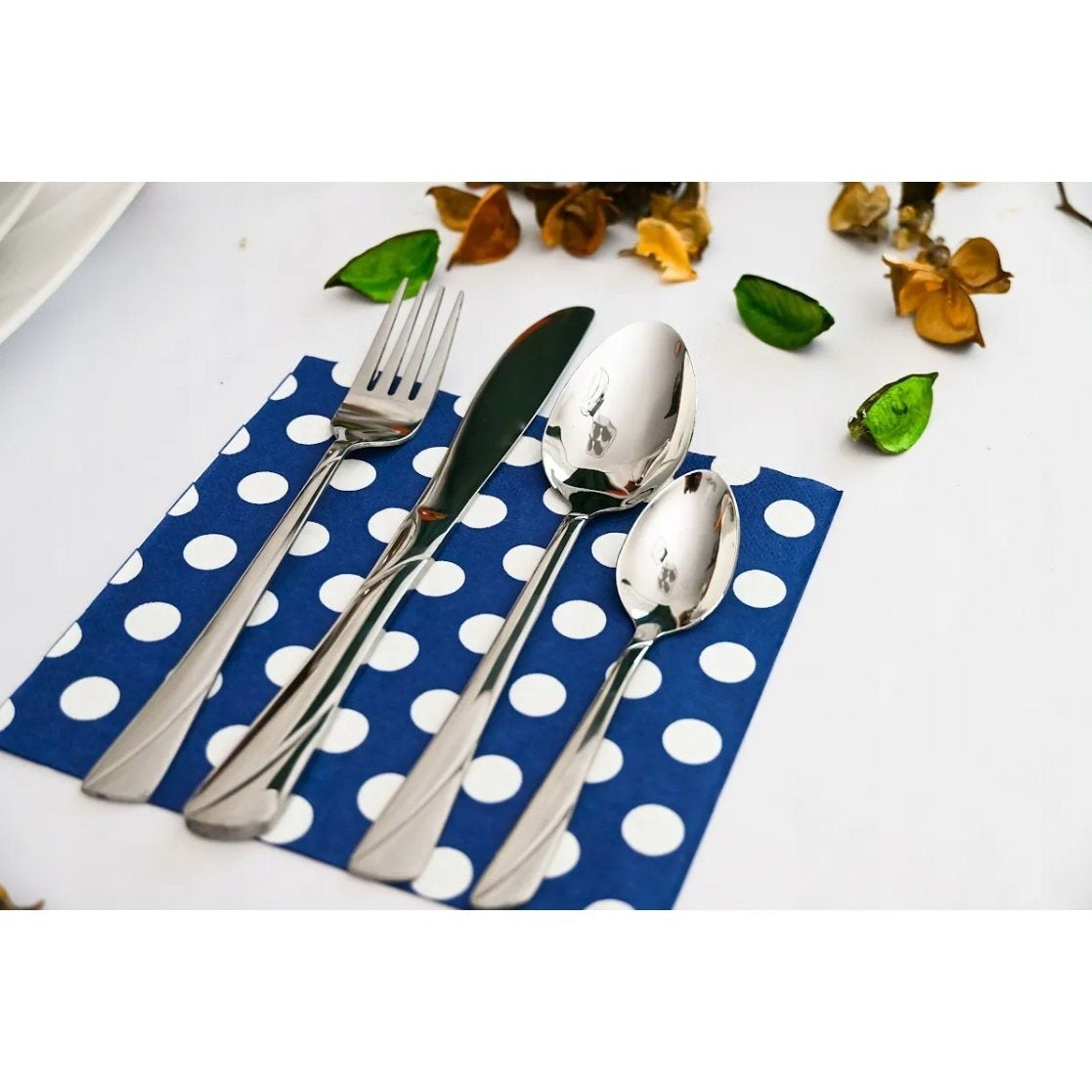Cutlery in The Case | 72pcs | 12 People | Stainless Steel | Fork | Spoon | Knife | Ideal As a Gift | Case | ZL6507