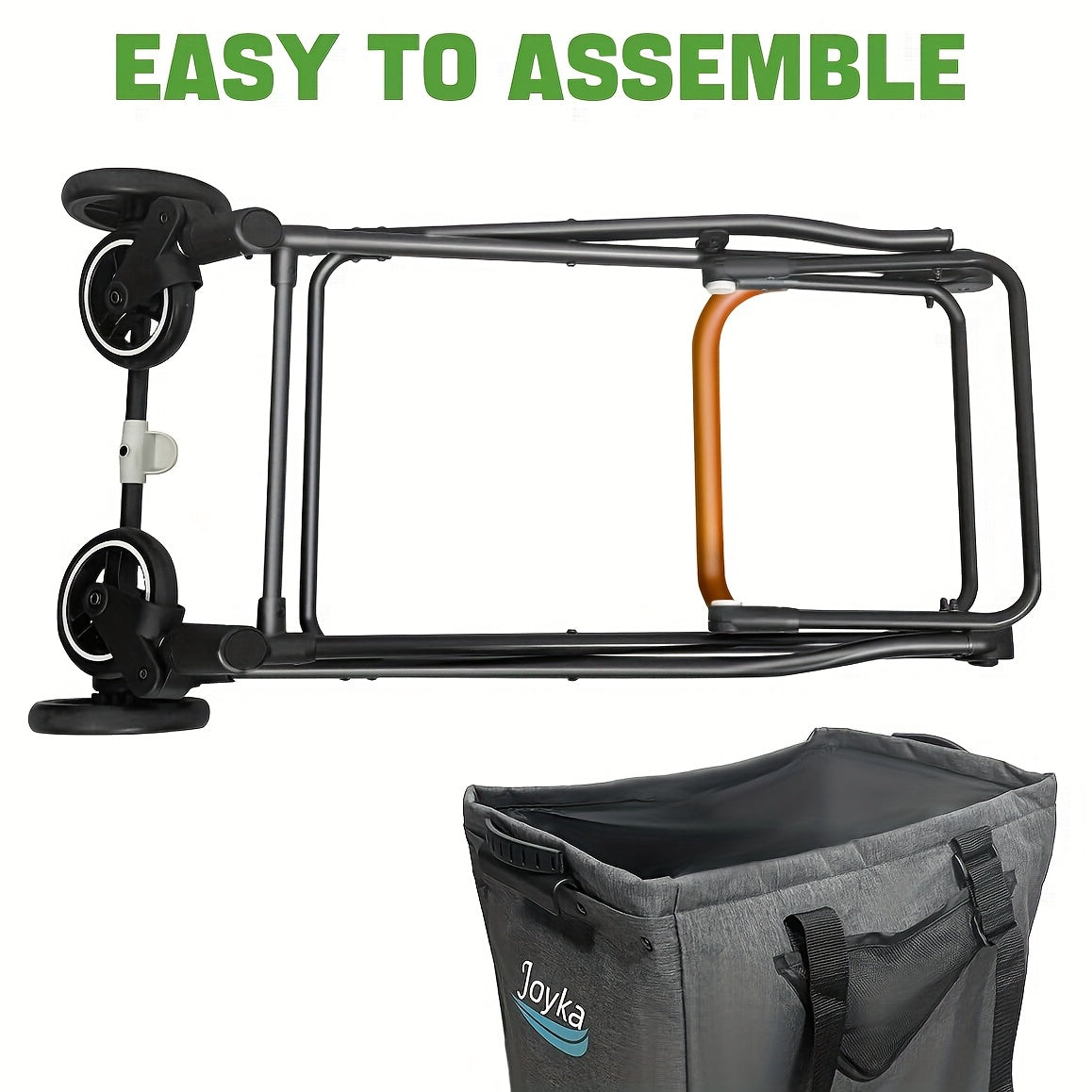 Boodschappenwagen – Boodschappentrolley – Boodschappentas – Winkeltrolley – Winkelwagen – 70 Liter Inhoud – Opvouwbaar Met Draaibare Voorwielen – Verstelbaar Handvat