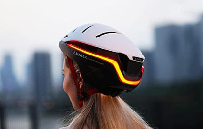 LIVALL EVO21 Smart Cycle Helm met Smart Lighting, 360 graden zichtbaarheid, valdetectie en SOS Alert