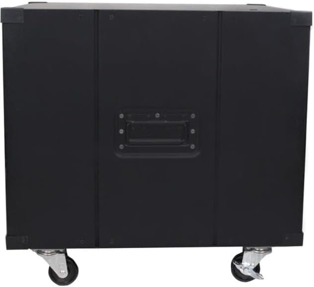 StarTech.com 4-Post 9U Mobiel Open Frame Server Rack, 19" Patchkast met Wielen en 4 Stijlen voor Thuis / Kantoor / Beperkte Ruimtes, Kleine Serverkast voor Computer / AV / Netwerk Apparatuur (RK960CP)