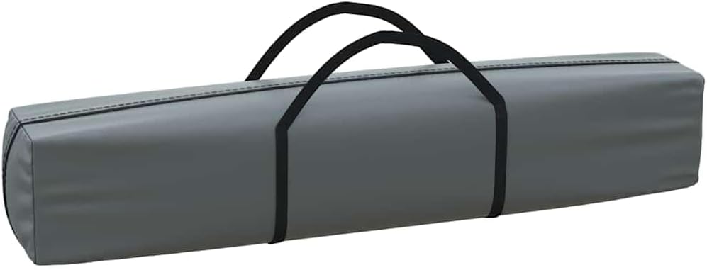 vidaXL Partytent inklapbaar met zijwanden 3x3 m antracietkleurig