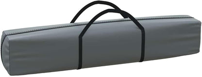 vidaXL Partytent inklapbaar met zijwanden 3x3 m antracietkleurig