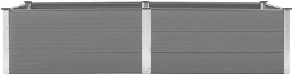 vidaXL Planter 250x100x54cm HKC gray - QUORE