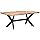 vidaXL Dining table 180x90x75 cm solid wood with honey-colored finish