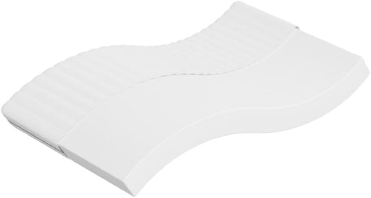vidaXL Schuimmatras middelzacht 120x200 cm, tweepersoonsmatras, tweepersoons matras, matras schuimrubber, foam matras, matras schuim