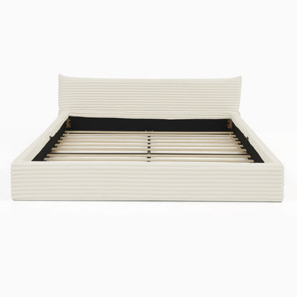 Uitschuifbed – Slaapbank – Bedbank – Kinderbed – Logeerbed – Extra Lang 90x200 cm – Plush Matras Compatibel – Ruimtebesparend Wit Design
