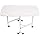 Folding Dining Table, Collapsible Stainless Steel Work Table, Kitchen Table, Drawer Table, Solid Multifunction, Foldable, Removable with 6 Universal Wheels, Load Capacity 100 kg, for - QUORE