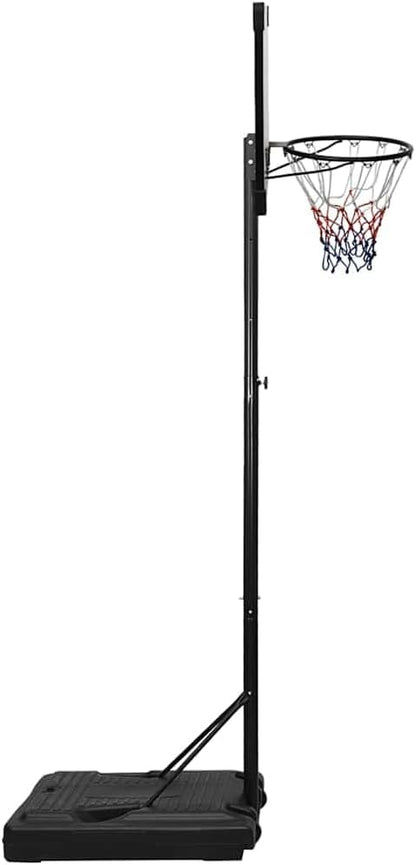 Basketbalstandaard – Basketbalpaal – Basketbalring – Basketbalset – Basketbaldoel – Verstelbare Hoogte 235-305 cm – Weerbestendig Polycarbonaat & Stalen Ring