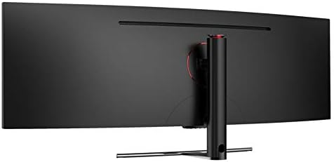 LC-Power LC-M49-DFHD-144-C-Q Ultrawide Gaming-Monitor, gebogen, 49 inch (1500R, QLED-VA, 144Hz, DFHD 3840 x 1080, AMD FreeSync™ Premium, HDR 400, levendige kleuren)