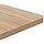 Bistrotafel – Tafel – Eettafel – Koffietafel – Lunchtafel – Lichtbruin MDF blad – Stalen Onderstel – Compact 50x50x75 cm