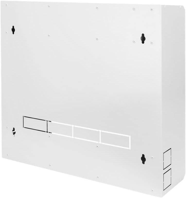 DIGITUS DVR NVR behuizing wandmontage - 2HE 19" profiel - montageplaat (incl. 1HE 19") - 12" monitorhouder - lichtgrijs