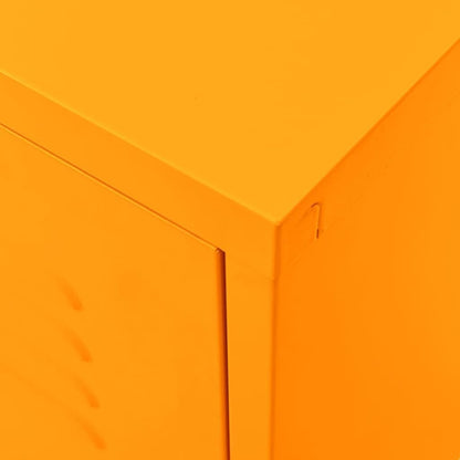 vidaXL TV cabinet 105x35x50cm steel mustard yellow, furniture set for TV