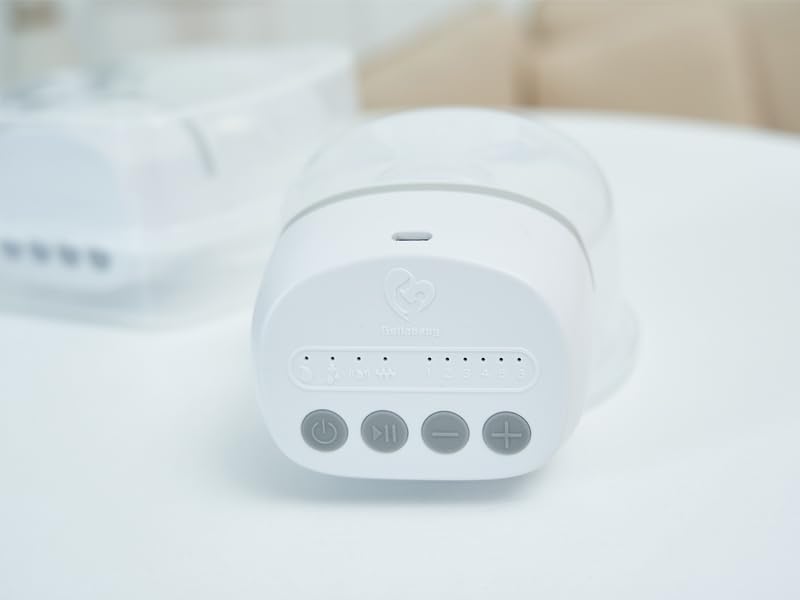 Bellababy Draagbare elektrische borstkolf, borstpomp met lcd-touchscreen, 4 oplaadbare modi en 6 standen, 24 mm flens