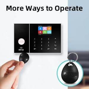 home 4G Smart Security Alarm Kit, Draadloos WiFi Alarmsysteem