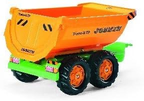 Rolly S2612226 Giant Half-Pipe Joskin Twin Axle Trailer, Geel