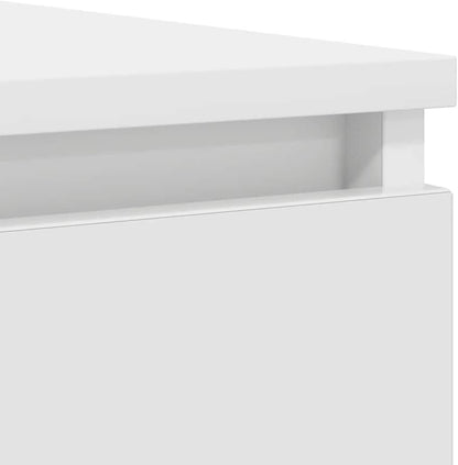 vidaXL Dressoir met lades 100,5x35x76 cm spaanplaat wit, opbergkast, dressoirkast, gangkast, buffetkast, keukenopbergkast, woonkamer opbergkast