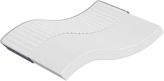 vidaXL Schuimmatras middelzacht 140x190 cm, tweepersoonsmatras, tweepersoons matras, matras schuimrubber, foam matras, matras schuim