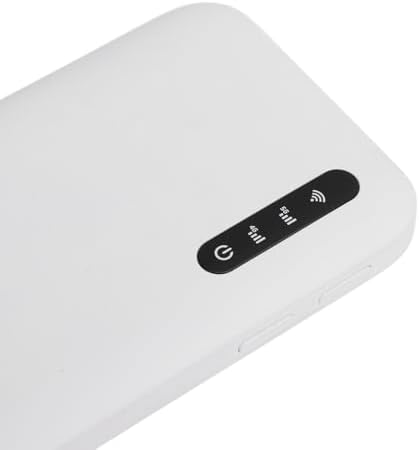 5G WiFi 6e hotspot router met simkaartsleuf, 6 apparaten high-speed poort, 6100mAh draagbare wifi hotspot voor telefoon, tablet, intieme reizen