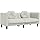 vidaXL Upholstered Sofa with Cushion, 2 Seater, Lounge Sofa Designer Sofa for Living Room, Sofa, Living Room, Sofa, Modern, Cream Velvet