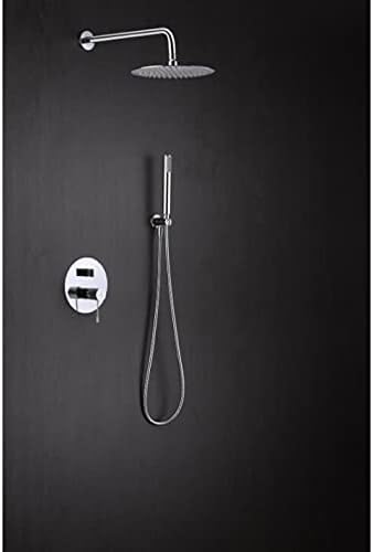 Douche Set – Douchekop – Mengkraan – Handdouche – Regendouche – 2-Weg Bediening – Verchroomd Metaal