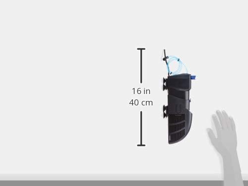 Aquariumfilter – Aquarium filter, Binnenfilter, Waterfilter, Filter voor aquarium – Geschikt voor zoet- en zoutwater – Helpt het water schoon en in balans te houden