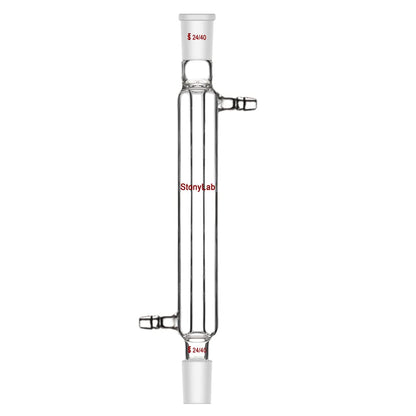 Destillatieset – Destillatieglaswerk – Distillatie-opstelling – Laboratoriumglaswerk – Stoomdestillatie – 500 ml – Borosilicaatglas Tot 200°C – 24/40 Slijpstukken