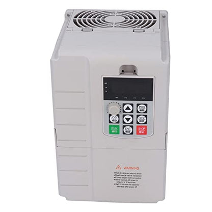 Frequentieomvormer 7.5KW, Motorsnelheidsregelaar Motoromvormeromvormer Motorsnelheidsregelaar Eenfase 220V-ingang 3-fase 380V-uitgang
