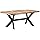 vidaXL Dining table 180x90x75 cm solid wood with honey-colored finish