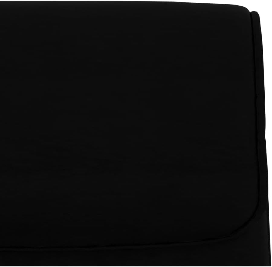 vidaXL Bankje 100x64x80 cm kunstleer zwart, bank, zitbank, halbankje, zitbankje, halbank, eetbank, eetbankje, loungebank, loungebankje, tweezitsbankje